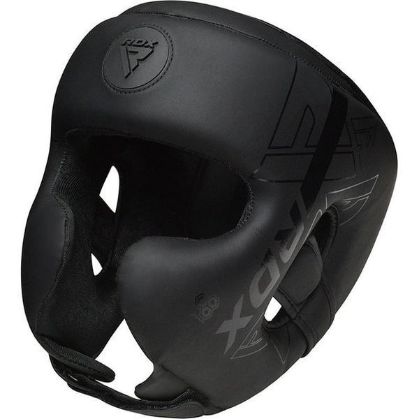Боксерський шолом RDX F6 KARA Matte Black L HGR-F6MB-L фото