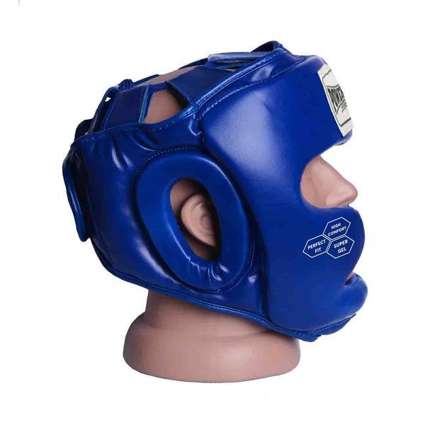 Боксерський шолом тренувальний PowerPlay 3043 Синій XS PP_3043_XS_Blue фото