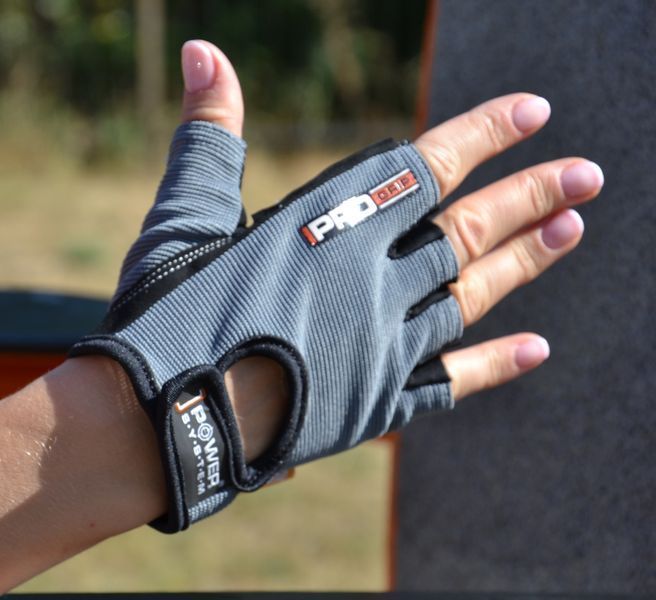 Рукавички для фітнесу Power System PS-2250 Pro Grip Grey XL PS-2250_XL_Grey фото