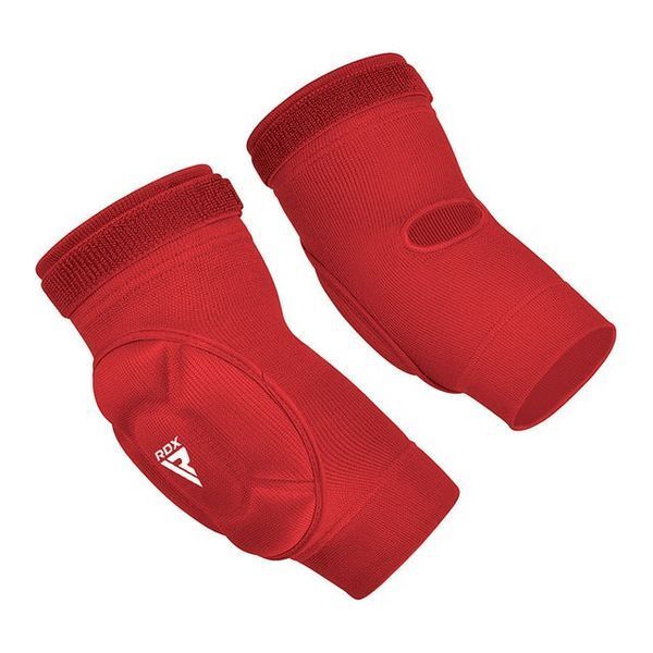 Налокітники спортивні RDX Hosiery Elbow Foam Red/White XL HYP-ERW-XL фото