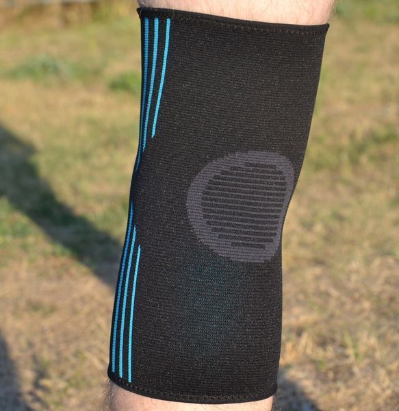 Наколінники Power System PS-6021 Knee Support Evo Black/Blue (пара) L PS-6021_L_Black-Blue фото