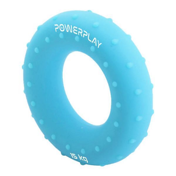 Еспандер кистьовий силіконовий PowerPlay PP-4338 Hand Grip Light 15 кг. Блакитний PP_4338_Blue_15kg фото