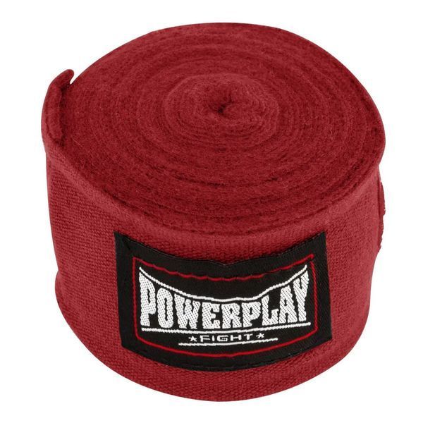 Бинти для боксу PowerPlay 3046 Червоні (3м) PP_3046_3m_Red фото
