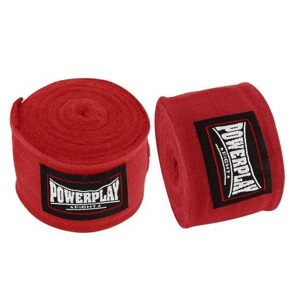 Бинти для боксу PowerPlay 3046 Червоні (3м) PP_3046_3m_Red фото