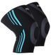 Наколінники Power System PS-6021 Knee Support Evo Black/Blue (пара) L PS-6021_L_Black-Blue фото 1