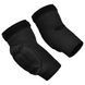 Налокітники спортивні RDX Hosiery Elbow Foam Black/Black L HYP-EBB-L фото 2