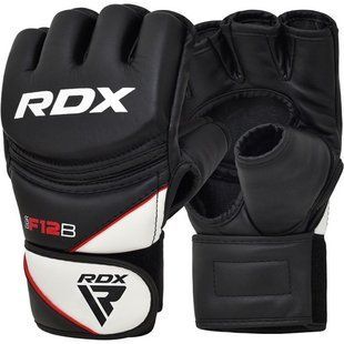 Рукавиці для ММА RDX F12 Model GGRF Black M GGR-F12B-M фото