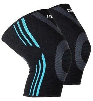 Наколінники Power System PS-6021 Knee Support Evo Black/Blue (пара) XL PS-6021_XL_Black-Blue фото