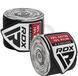 Бинти для боксу RDX Hand Wraps CAMO Grey (2.5м.) HWJ-CG фото 2