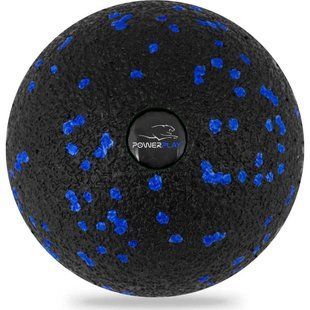 Масажний м'яч PowerPlay PP-4351 Epp Massage Ball (d10) Чорно/Синій PP-4351_Blue_d10 фото