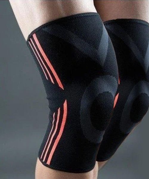 Наколінники Power System PS-6021 Knee Support Evo Black/Orange (пара) XL PS-6021_XL_Black-Orange фото