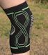 Наколінники PowerPlay 4099 Knee Support Чорно/Зелені L/XL (пара) PP_4099_L/XL_Bl/Green фото 6