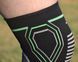 Наколінники PowerPlay 4099 Knee Support Чорно/Зелені L/XL (пара) PP_4099_L/XL_Bl/Green фото 7
