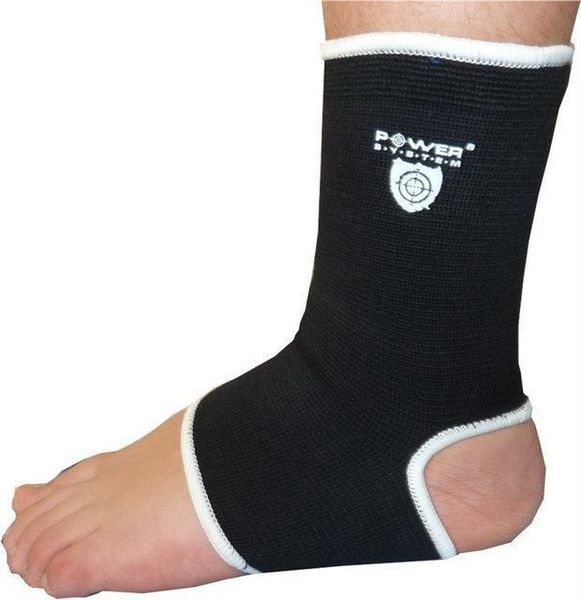 Бандажі на гомілкостоп Power System PS-6003 Ankle Support Black L (пара) PS-6003_L_Black фото