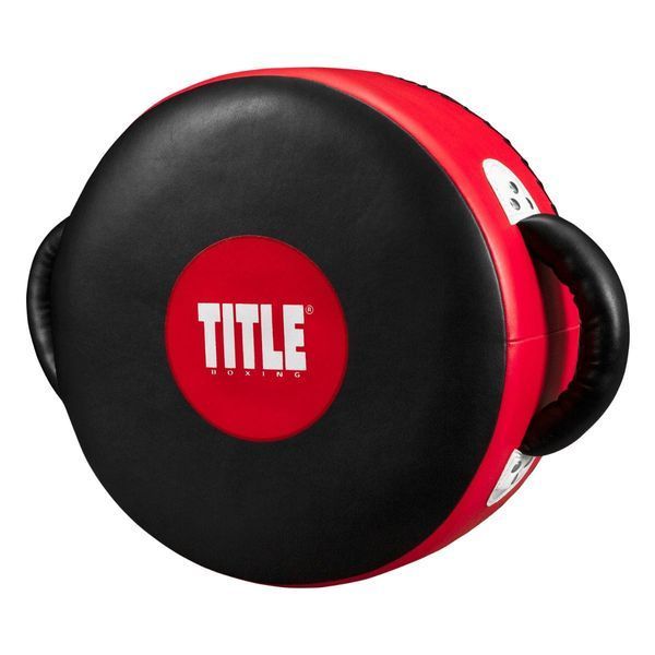 Маківара кругла TITLE Boxing Wrap-Around Stationary Punch Shield Black/Red WASPS фото