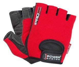 Рукавички для фітнесу Power System PS-2250 Pro Grip Red M PS-2250_M_Red фото