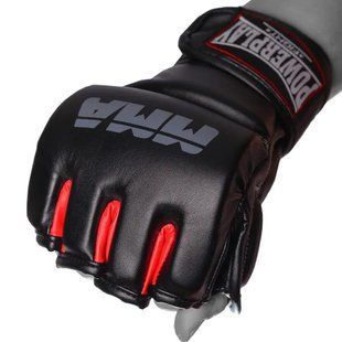 Рукавиці для MMA PowerPlay 3053 Чорно-Червоні S/M PP_3053_S/M фото