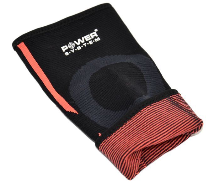 Налокітники Power System PS-6020 Elbow Support Evo Black/Orange (пара) XL PS-6020_XL_Black-Orange фото
