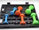 Набір гантелей в кейсі 6 кг. PowerPlay 4103 Fitness Dumbells (2шт.*0,5кг. 2шт.*1кг. 2шт.*1,5кг.) PP_4103_6kg фото 4