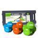 Набір гантелей в кейсі 6 кг. PowerPlay 4103 Fitness Dumbells (2шт.*0,5кг. 2шт.*1кг. 2шт.*1,5кг.) PP_4103_6kg фото 1