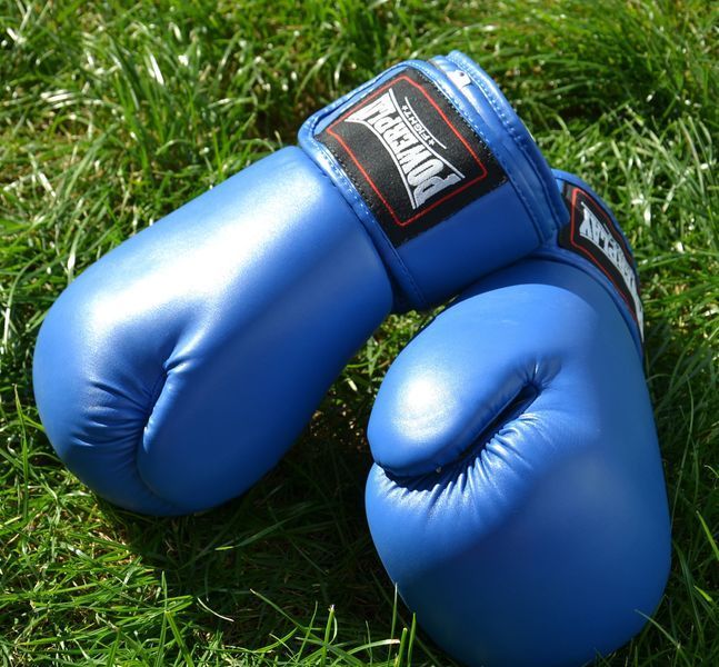 Боксерські рукавиці PowerPlay 3004 Classic Сині 12 унцій PP_3004_12oz_Blue фото