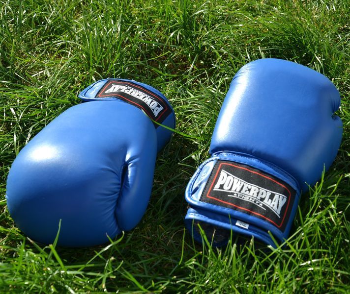 Боксерські рукавиці PowerPlay 3004 Classic Сині 14 унцій PP_3004_14oz_Blue фото