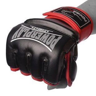 Рукавиці для MMA PowerPlay 3058 Чорно-Червоні L PP_3058_L_Black/Red фото
